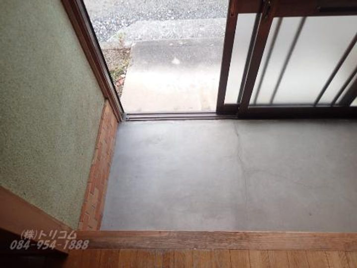 広島県福山市沖野上町1(一戸建)の賃貸物件の玄関