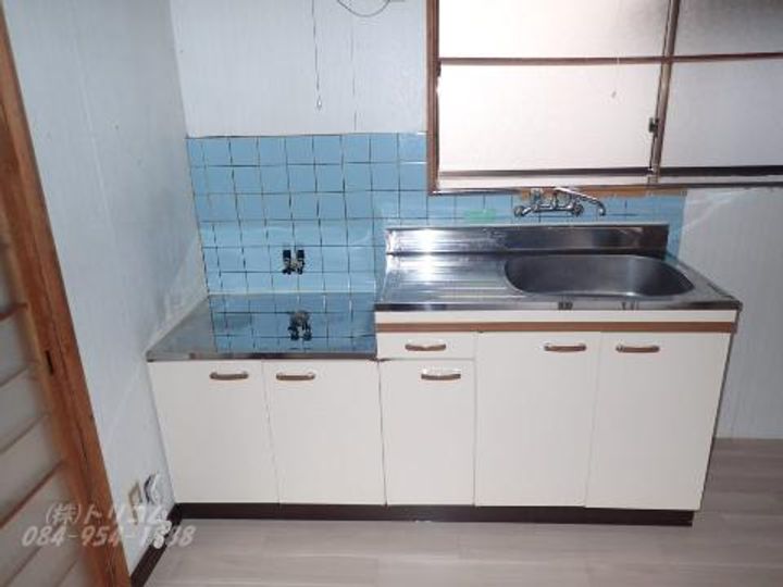 広島県福山市沖野上町1(一戸建)の賃貸物件のキッチン