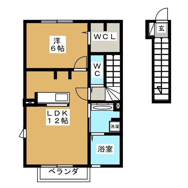 カーザヴィータの間取り