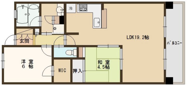 エスリード姫路の間取り