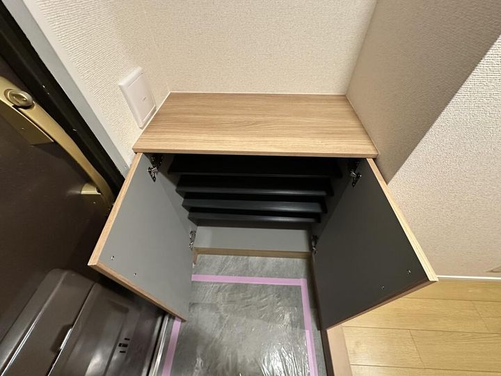 ライオンズマンション大倉山の玄関