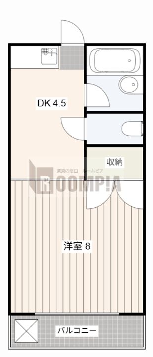 辻マンションの間取り
