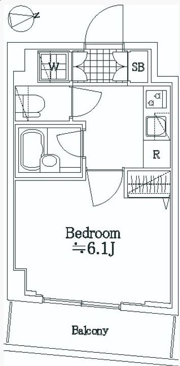 東京都練馬区高松6(マンション)の賃貸物件の間取り