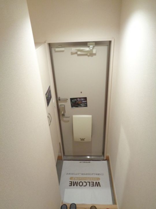 滋賀県甲賀市水口町神明(アパート)の賃貸物件の玄関