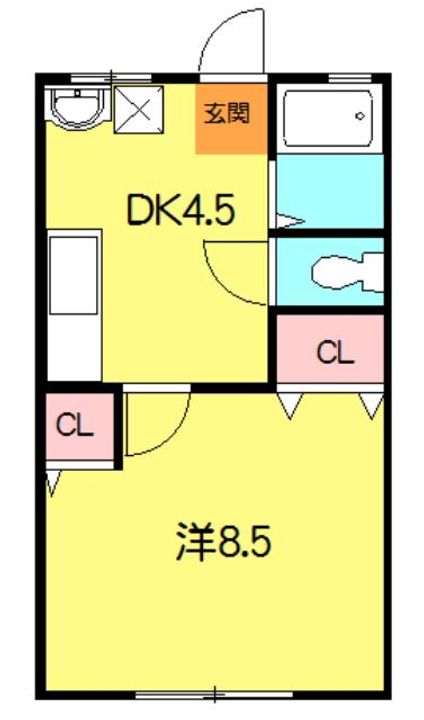 ハルハイツの間取り