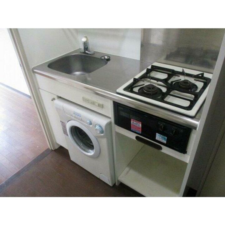 東京都文京区千駄木4(マンション)の賃貸物件のキッチン