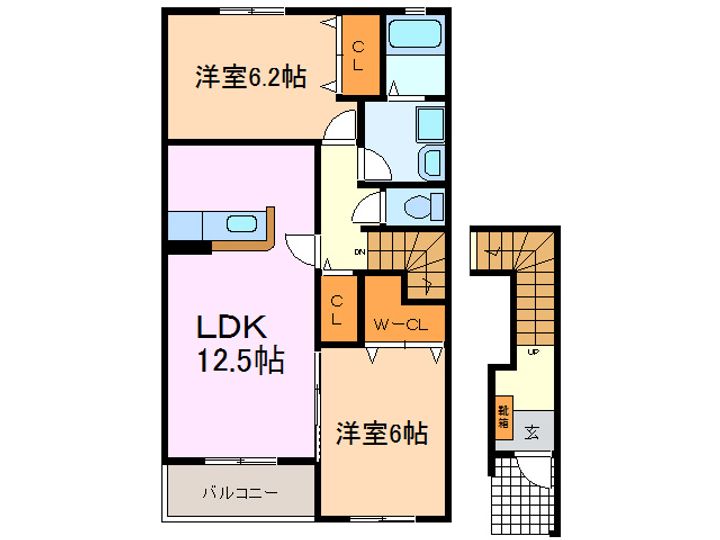 ソレイユの丘の間取り