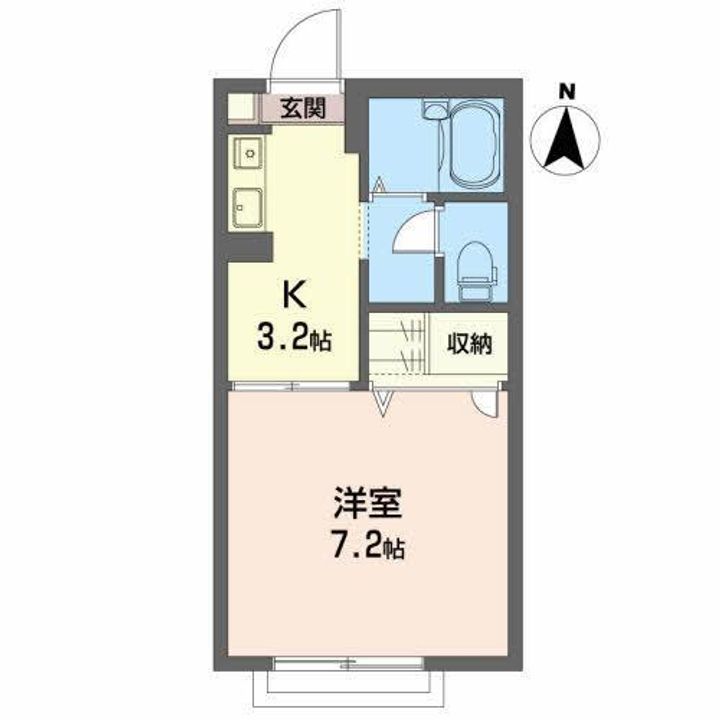 アリス北上の間取り