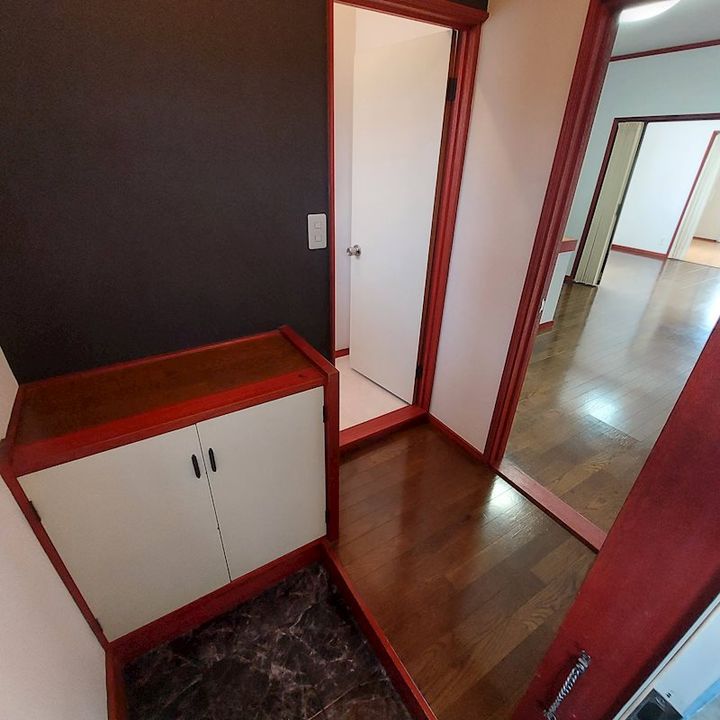 ハイツリッチ前橋の玄関