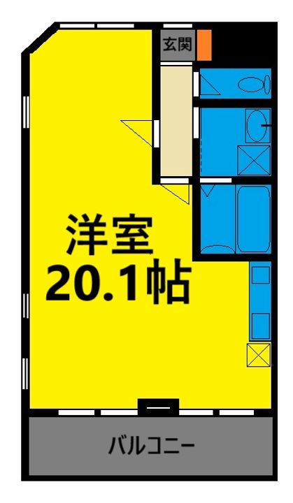 第5ライブリービルの間取り