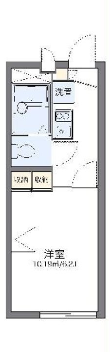 レオパレス東本町の間取り