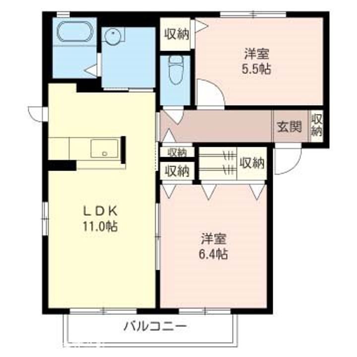 Lumiereの間取り