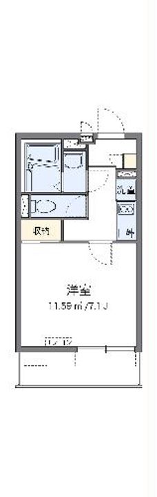クレイノル メルシェの間取り