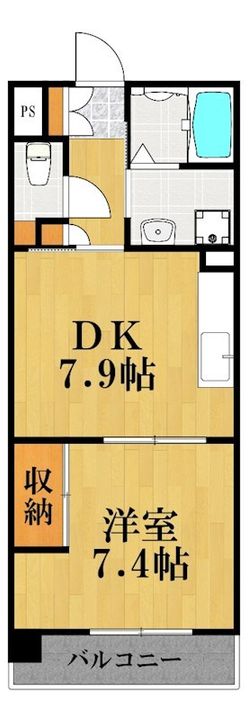 クランヴィラ鶴見の間取り