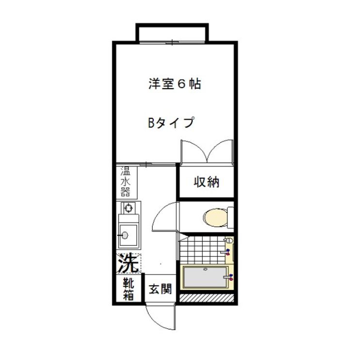 静岡県浜松市中央区利町(マンション)の賃貸物件の間取り