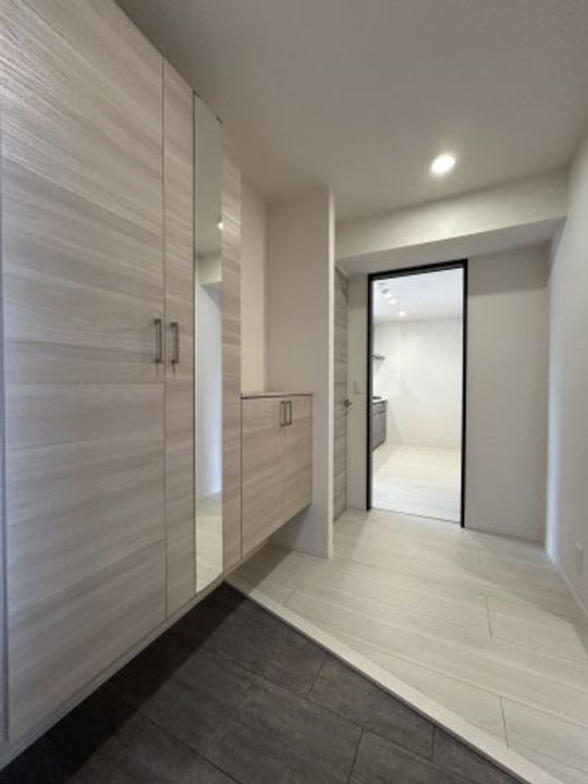 トリシア田中の玄関