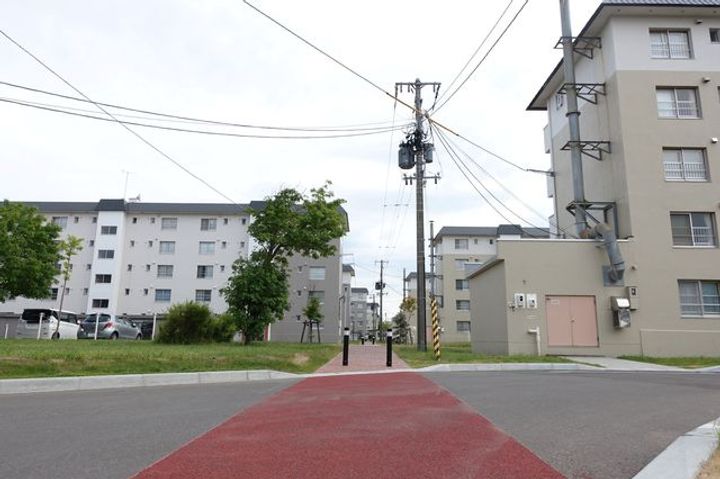 UR花川中央の地図