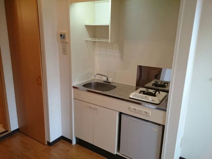 大阪府大阪市東住吉区住道矢田1(アパート)の賃貸物件のキッチン