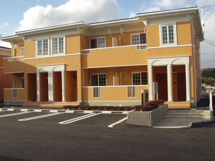 福島県いわき市平中神谷字六本榎(アパート)の賃貸物件の外観