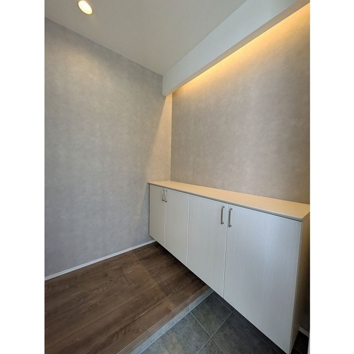 熊本県合志市幾久富(一戸建)の賃貸物件の玄関