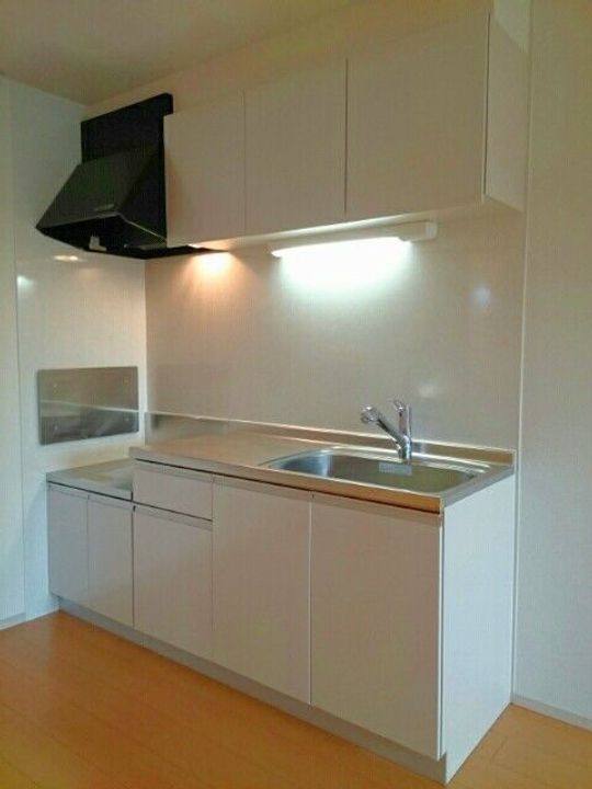 埼玉県熊谷市千代(アパート)の賃貸物件のキッチン