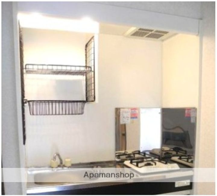 神奈川県横浜市南区清水ケ丘(アパート)の賃貸物件のキッチン