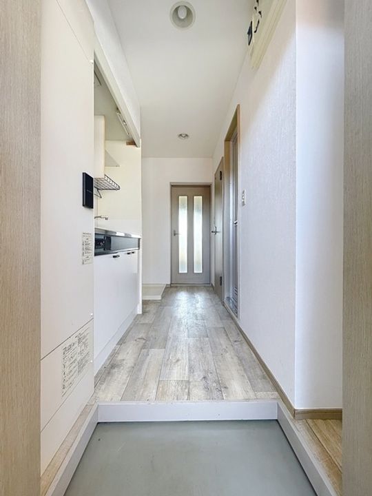 パレスミユキ8番館の玄関