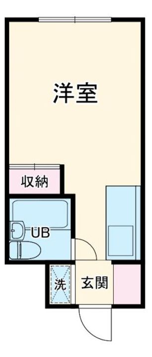 プランドール横山の間取り