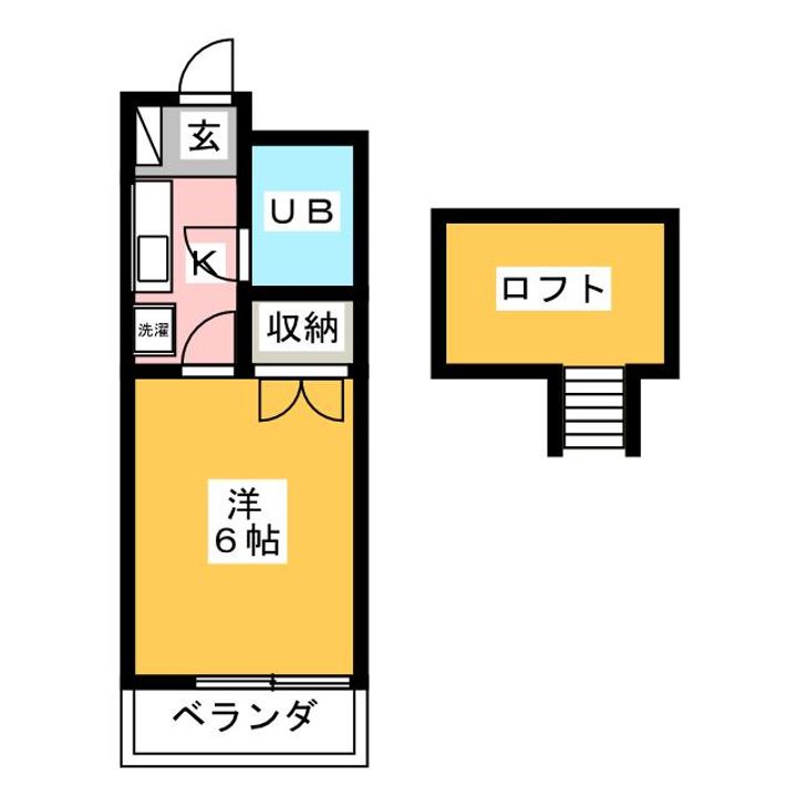 ホワイティクラウズの間取り