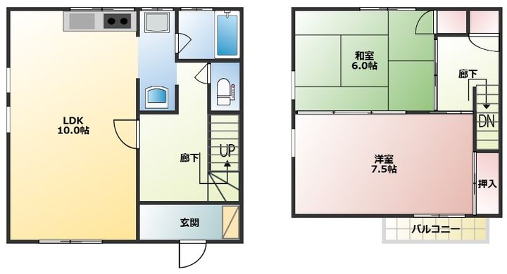 ライブタウン神宮の間取り