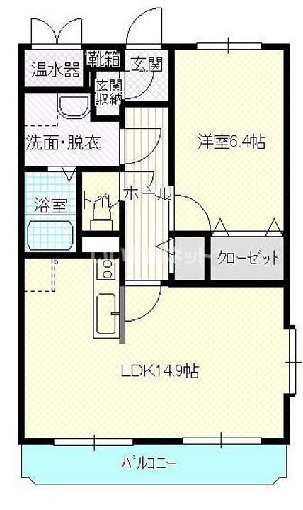 ユーミー伏石IIの間取り