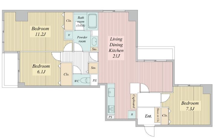 GREEN HOMESIIの間取り