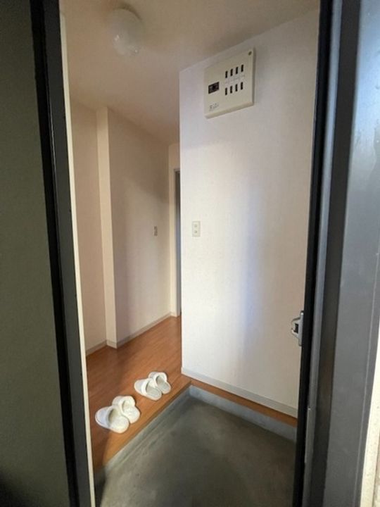 ミニヨンハイツ西長瀬の玄関