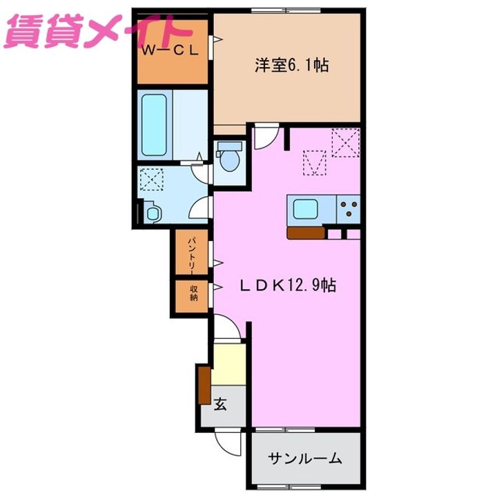 グランメゾンIIIの間取り