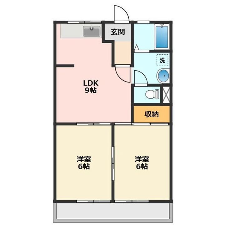 アメニティパーク Aの間取り