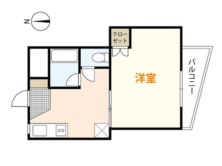 フェリーチェ大町駅前の間取り