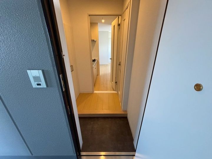 大阪府大阪市東住吉区北田辺5(マンション)の賃貸物件の玄関