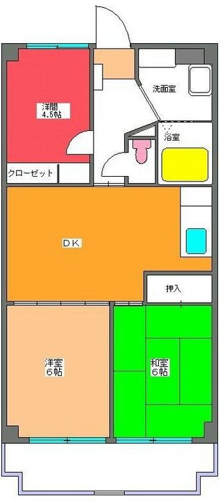 キヨミズキャンパスの間取り