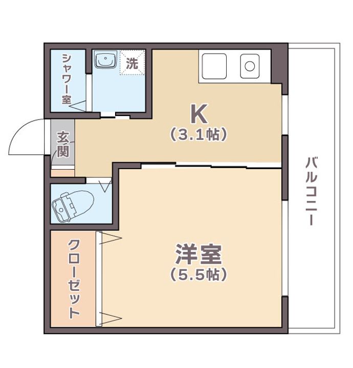 サンハイツ21の間取り