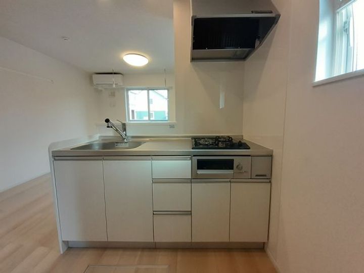 栃木県宇都宮市鶴田町(アパート)の賃貸物件のキッチン