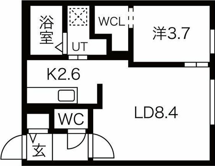 Maison de est(メゾンドエスト)の間取り