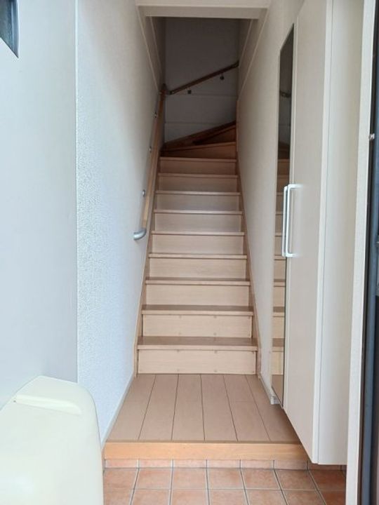 茨城県潮来市洲崎(アパート)の賃貸物件の玄関