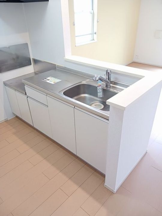 茨城県潮来市洲崎(アパート)の賃貸物件のキッチン