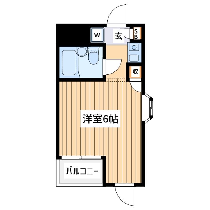 神奈川県座間市相武台2(マンション)の賃貸物件の間取り