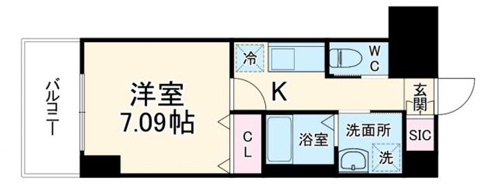エメルミナ豊中岡町の間取り