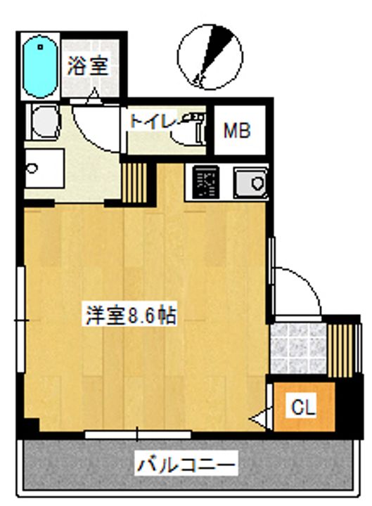 SHIBAZAKI BuildIの間取り