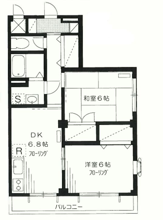 アバンウェル武蔵野の間取り