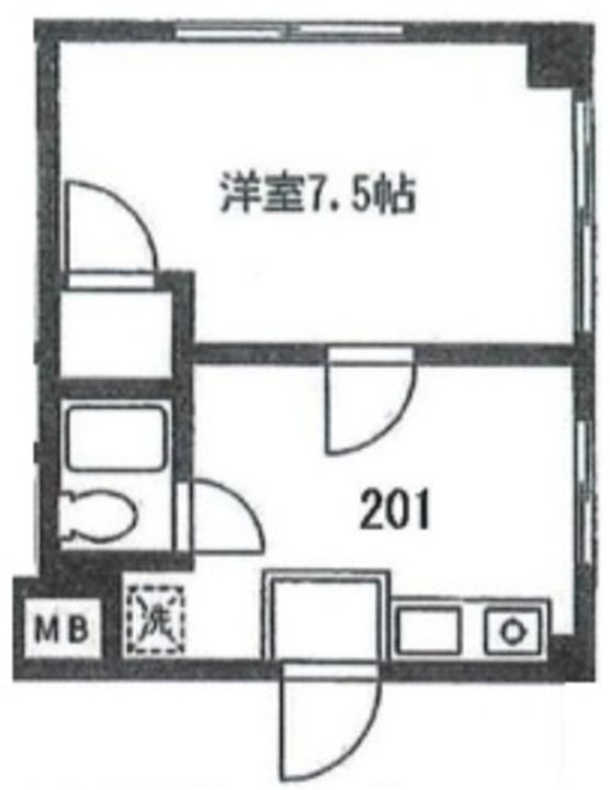 メゾンリベラの間取り