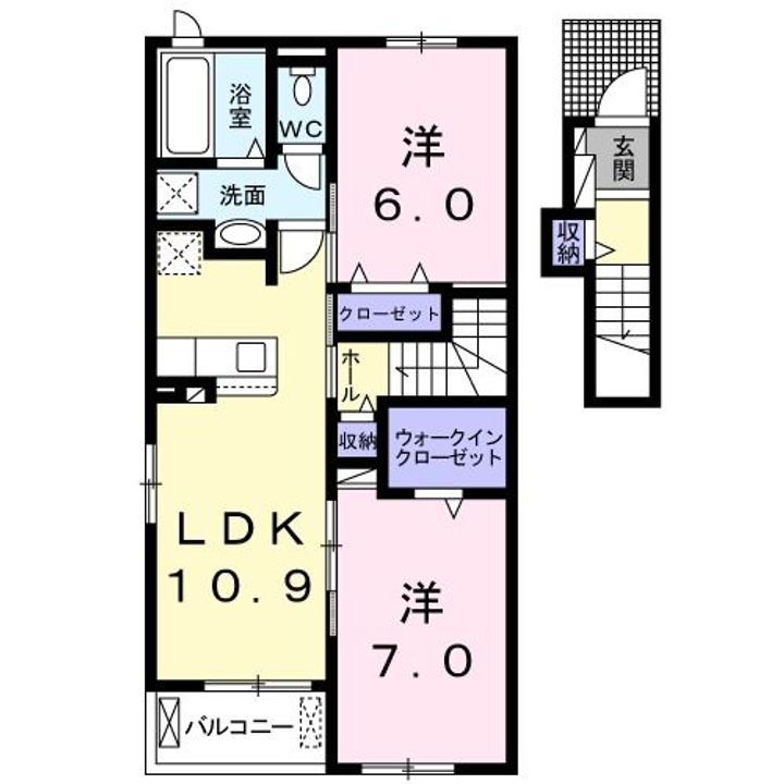 シェノンIIの間取り