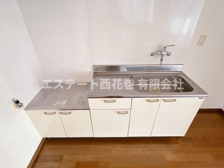 岩手県花巻市本館1(一戸建)の賃貸物件のキッチン